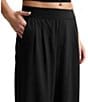 Beyond Yoga Elasticated Mid-Rise Wide Leg Pull-On Trouser Pants - Image 4