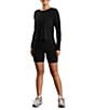 Beyond Yoga Featherweight Daydreamer Crew Neck Long Sleeve Pullover Top - Image 4
