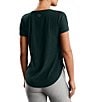 Beyond Yoga Featherweight On The Down Low Crew Neck Short Sleeve Curved Hem Tee - Image 2