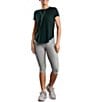 Beyond Yoga Featherweight On The Down Low Crew Neck Short Sleeve Curved Hem Tee - Image 3