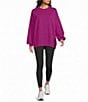 Beyond Yoga LuxeFleece Crewneck Long Sleeve Oversized Sweatshirt - Image 3