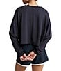 Beyond Yoga Studio Luxe Crew Neck Long Sleeve Cropped Tee - Image 2