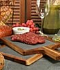 BIA Cordon Bleu 2-Piece Rectangular Wood & Slate Serving Boards, Color:Brown - Image 4