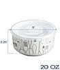 BIA Cordon Bleu Assorted Cutlery Deco Storage Jars, Set of 4, Color:White - Image 3