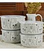BIA Cordon Bleu Assorted Cutlery Deco Storage Jars, Set of 4, Color:White - Image 5