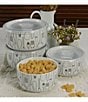 BIA Cordon Bleu Assorted Cutlery Deco Storage Jars, Set of 4, Color:White - Image 6