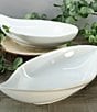 BIA Cordon Bleu Classic Collection Leaf Serving Bowl, Set of 2, Color:White - Image 3