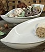 BIA Cordon Bleu Classic Collection Leaf Serving Bowl, Set of 2, Color:White - Image 4