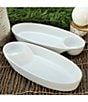 BIA Cordon Bleu Classic Collection Oval Chip N' Dip, Set of 4, Color:White - Image 4