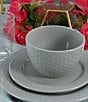BIA Cordon Bleu Honeycomb 12-Piece Dinnerware Set, Color:Grey - Image 6