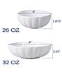 BIA Cordon Bleu Bia Cordon Bleu Petal Collection 16-Piece Dinnerware Set, Color:White - Image 2