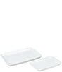 BIA Cordon Bleu Rectangular Platters, Set of 2, Color:White - Image 1