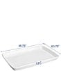 BIA Cordon Bleu Rectangular Platters, Set of 2, Color:White - Image 3
