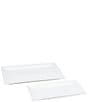 BIA Cordon Bleu Rectangular Serving Platters, Set of 2, Color:White - Image 1
