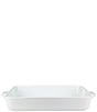 BIA Cordon Bleu Taos Rectangle Baker Dish with Handles, Color:White - Image 1