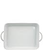 BIA Cordon Bleu Taos Rectangle Baker Dish with Handles, Color:White - Image 2