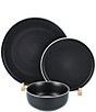 BIA Cordon Bleu Tempo 12-Piece Dinnerware Set, Service for 4, Color:Onyx - Image 2
