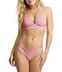 Billabong Babe Alert Reversible Print V-Neck Cami Swim Top - Image 3