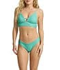Billabong Babe Alert Reversible Print V-Neck Cami Swim Top - Image 6