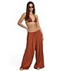 Billabong Beach Bound Wide Leg Pants, Color:Sedona - Image 3