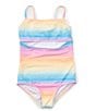 Color:Multi - Image 1 - Big Girls' 7-14 Vista Dreamin One Piece Swimsuit