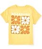 Color:Honeysuckle - Image 1 - Big Girls 8-12 Short Sleeve Plant A Flower T-Shirt