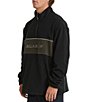 Billabong Blue Print Mock-Neck Quarter-Zip - Image 4