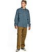 Billabong Bong Days Long Sleeve Plaid Flannel Shirt, Color:Steel Blue - Image 3