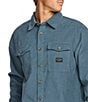Billabong Bong Days Long Sleeve Plaid Flannel Shirt, Color:Steel Blue - Image 4