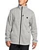 Billabong Boundary Long Sleeve Mock Zip Jacket, Color:Grey Heather - Image 1