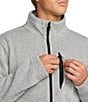 Billabong Boundary Long Sleeve Mock Zip Jacket, Color:Grey Heather - Image 6