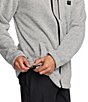 Billabong Boundary Long Sleeve Mock Zip Jacket, Color:Grey Heather - Image 8