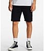 Color:Black - Image 1 - Carter Workwear Twill 18#double; Outseam Shorts