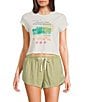 Billabong Coastal Adventures Cap Sleeve T-Shirt - Image 1