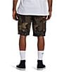 Color:Military Camouflage - Image 2 - Combat Camouflage 9.5#double; Inseam Cargo Shorts