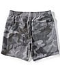 Billabong Crossfire Printed Elastic Submersible 18#double; Inseam Shorts, Color:Black Camouflage - Image 2