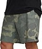 Billabong Crossfire Printed Elastic Submersible 18#double; Outseam Shorts, Color:Camouflage - Image 5