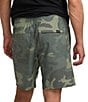 Billabong Crossfire Printed Elastic Submersible 18#double; Outseam Shorts, Color:Camouflage - Image 6