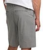 Billabong Crossfire Solid Elastic Submersible 18#double; Inseam Shorts, Color:Grey - Image 6