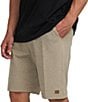 Billabong Crossfire Solid Elastic Submersible 18#double; Inseam Shorts, Color:Khaki - Image 1