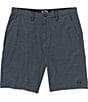 Billabong Crossfire Solid Elastic Submersible 18#double; Inseam Shorts, Color:Navy - Image 5