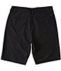 Color:Black - Image 2 - Crossfire Solid Slub Textured 21#double; Outseam Shorts
