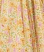 Color:Pink Dream - Image 4 - Dream Of You Floral Printed Flutter Sleeve Crop Top