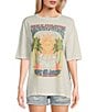 Billabong Enjoy The Journey Oversized Graphic T-Shirt, Color:Salt Crystal - Image 1