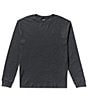 Billabong Essesential Long Sleeve Thermal Pullover, Color:Black Heather - Image 5