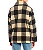 Color:Black - Image 2 - Fairbanks Long-Sleeve Printed PolarFleece® Cozy Jacket