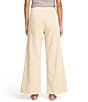 Billabong Free Fall Wide Leg Corduroy Pants, Color:White Cap - Image 2
