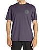Color:Dusty Grape - Image 2 - Heat Short Sleeve Graphic T-Shirt