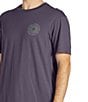 Color:Dusty Grape - Image 3 - Heat Short Sleeve Graphic T-Shirt