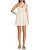 Billabong In A Twist Front Cut-Out Mini Dress - Image 1